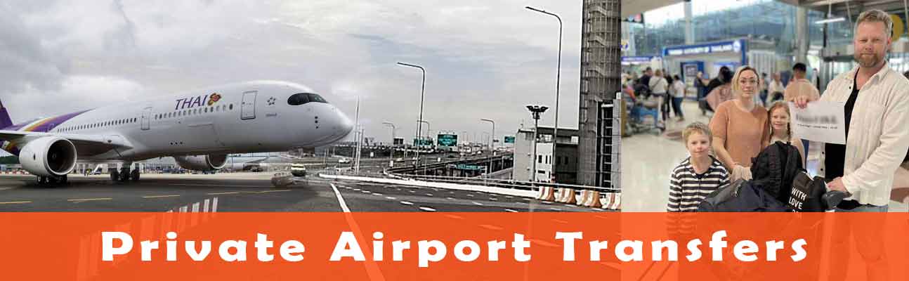 Bangkok Airport - Hua Hin Private Taxi Transfer Service